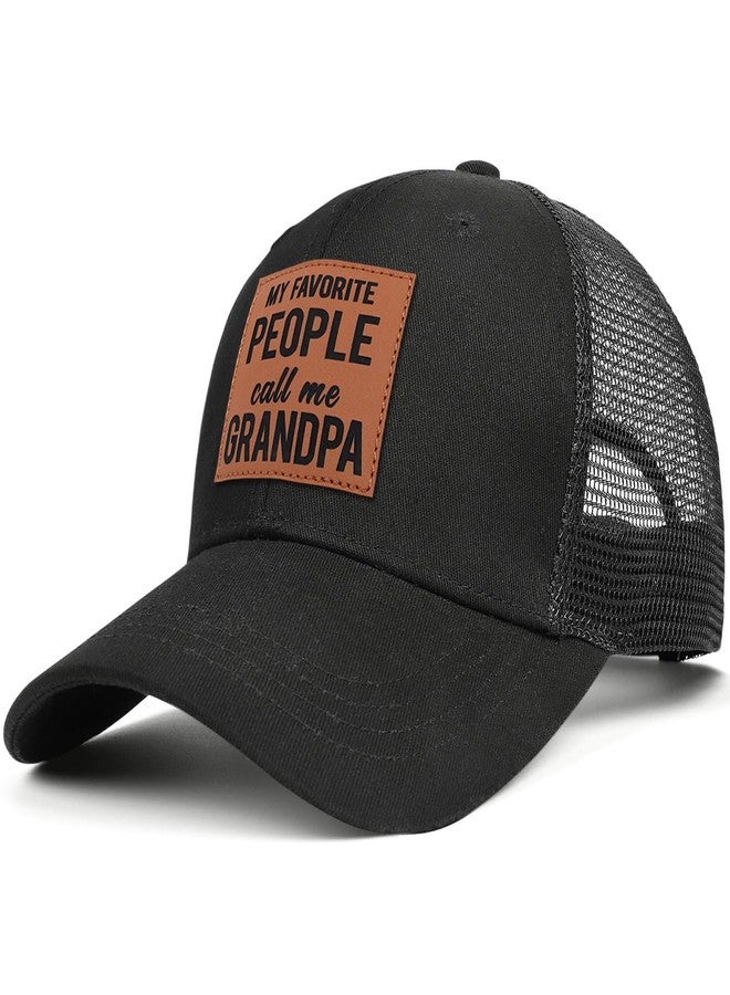 Supload Papa Hat Best Grandpa Gifts from Grandkids Fathers Day Christmas Birthday Gifts for Papa My Favorite People Call Me Papa Cap - Image 2